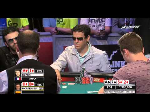 WSOP 2013 E17 -  Main Event Day 7 World Series of Poker 2013