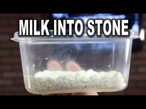 How to Turn Milk into Stone!