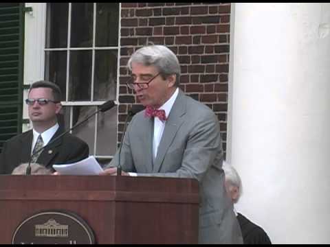 July 4th at Monticello: Sam Waterston