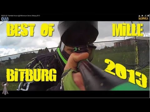 BEST OF Paintball Action @ Millennium Series Bitburg 2013