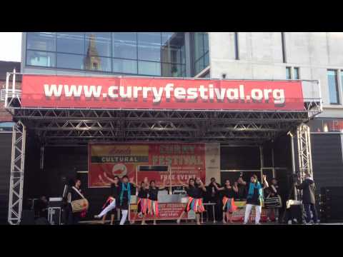 Trishool's 1st set at 'Leeds Cultural Curry Festival' 2nd Day in Millennium Square - 15/09/2013