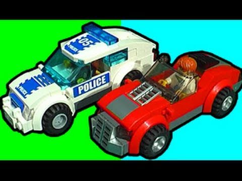 LEGO Police Car Chase - Big Guns Rule