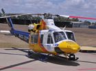 A woman who was bitten by a suspected Brown Snake was airlifted from Kingaroy Hospital last night.