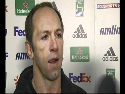 Brendan Venter's interview after a defeat to Racing Metro