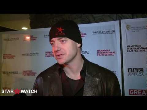 Brendan Fraser red carpet interview at 20th annual Hamptons International Film Festival