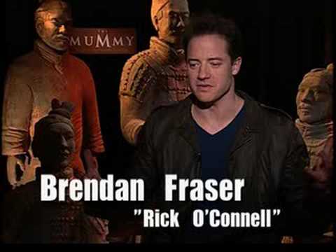 Brendan Fraser interview The Mummy Tomb Dragon Emperor