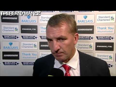 Liverpool 1-0 Manchester United - Brendan Rodgers Post Match Interview