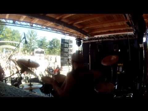 itSELF - Haloperidol Live @ Gothoom Open air 2013 - Drum cam