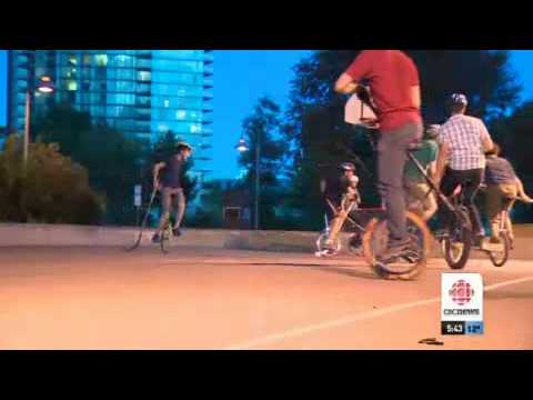 Vancouver Unicycle Hockey - CBC News Coverage