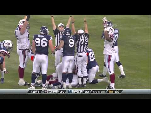 CFL Montreal at Toronto - Wild Ending - October 29, 2010