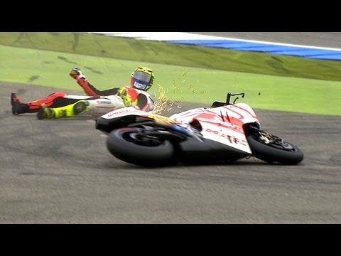 Biggest Crashes - MotoGP™ Assen 2013