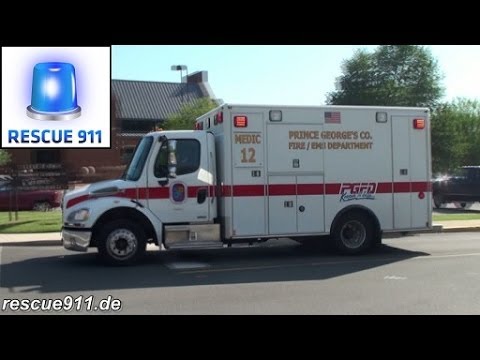 ALS Ambulance Medic 812 PGFD