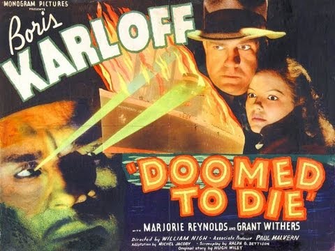 DOOMED TO DIE (1940) Boris Karloff as Mr Wong