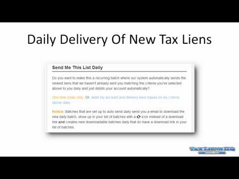 How To Download Clark County, NV Federal Tax Liens Data