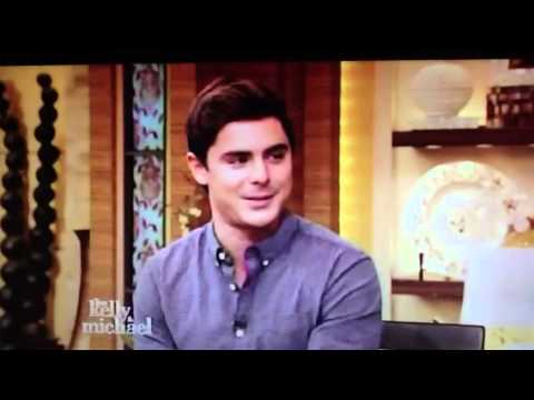 Zac Efron on LIVE! With Kelly & Michael *Interview*