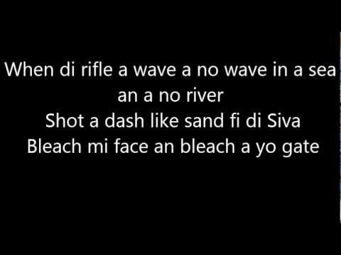 Vybz Kartel Ft Gaza Slim - Stop Gwan Like Yuh Tuff (Lyrics On Screen)