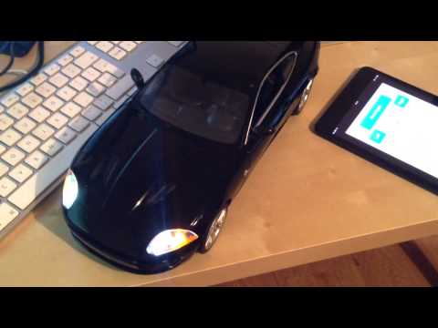 Controlling lights in an RC car with iPhone and Arduino