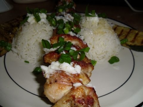 Shish Taouk & Garlic Lemon Sauce (Best on Youtube)