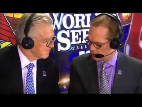 Tim McCarver's says Goodbye at 2013 World Series