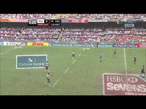 [Hong Kong Rugby Sevens 2013] Cup Semi Final -- Fiji VS New Zealand