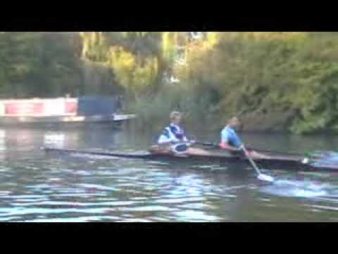 Coxless pair in Wallingford