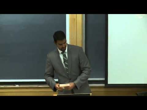 Ravi Zacharias and Nabeel Qureshi at Dartmouth College