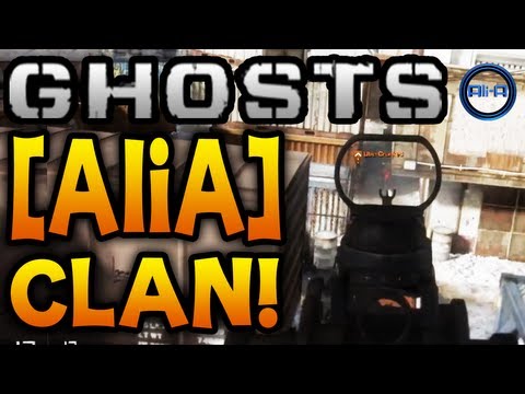 Call of Duty: Ghosts - JOIN THE [AliA] CLAN! - New Multiplayer Clans! (COD Ghost Online HD)