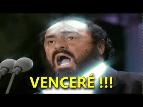 Pavarotti- Nessun Dorma (Subtitulada Español) HD (Los Ángeles: 1994)