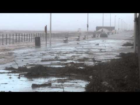 Storm surge in the Irish Sea