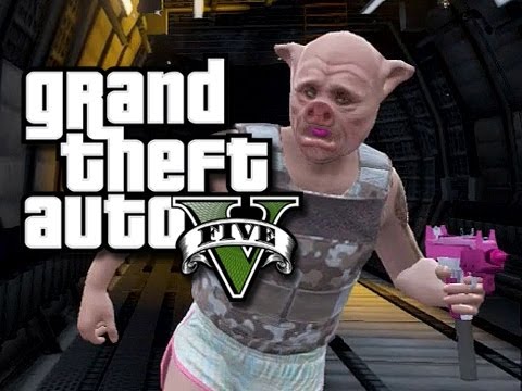 GTA 5 Online - Drunken Firetruck Adventures!   (GTA 5 Funny Moments!)  KYR SP33DY