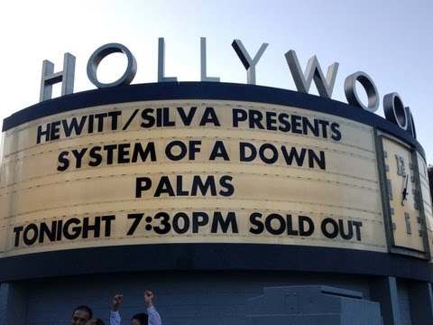 System of a Down Live @ The Hollywood Bowl, Hollywood, CA, 7/29/2013