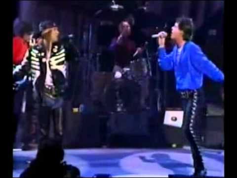 Axl  Rose _Rolling Stones - Salt Of The Earth - Live 89 Atlantic City.avi