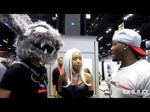 2013 C2E2 - Chulo Magazine cosplay interview with Storm and Deadmau5