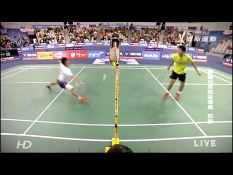 SF 2014 Badminton Korea Open SS - Chen Long vs Boonsak Ponsana [HD]