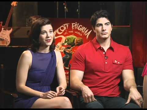 SCOTT PILGRIM VS. THE WORLD - Mary Elizabeth Winstead & Brandon Routh interviews for Bigfanboy.com