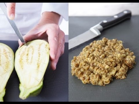 Technique de cuisine : Réaliser un caviar d'aubergine