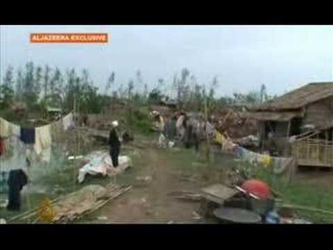 Cyclone aftermath in Myanmar - 05 May 2008