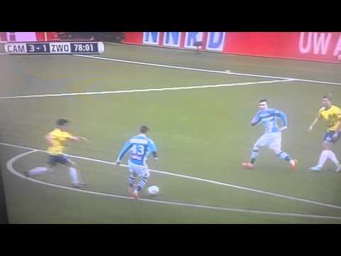 goal klich cambuur-pec zwolle