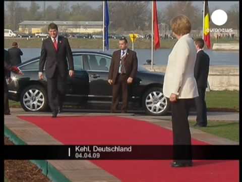 Silvio Berlusconi on Phone at Nato summit - No comment