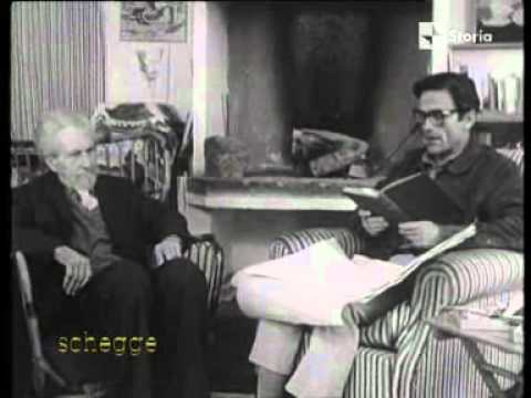 Pasolini intervista Ezra Pound - Pasolini interview Ezra Pound sub. EN