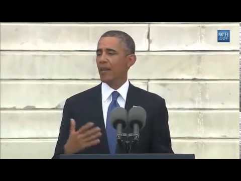 President Obama Speech - 50th Anniversary March on Washington - August 28, 2013