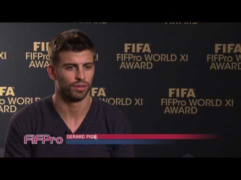 World XI: FIFPro talks with Gerard Piqué