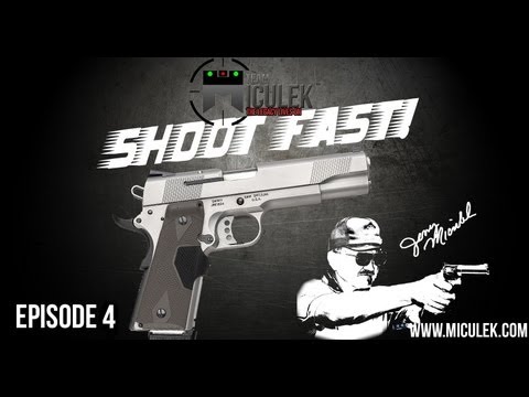 1911 Pistol review & speed shooting with fastest shooter ever, Jerry Miculek (Shoot Fast!)