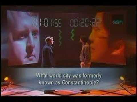 Grand Slam - Ken Jennings vs. Victor Lee - Round 4