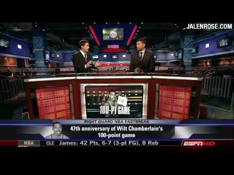 Wilt Chamberlain 100-Point Game - 47th Anniversary - Jalen Rose Comments