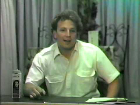 John Barth aka Tidy Bowl Man Commercial School With John Ruppert 1986