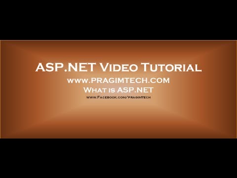 What is ASP.NET Part 1