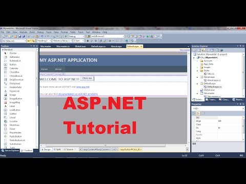 ASP.NET Tutorial 1- Introduction and Creating Your First ASP.NET Web Site