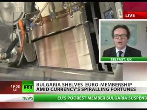 NO to EURO! Bulgaria freeze plans to join EUROZONE! single CURRENCY financial SUICIDE?