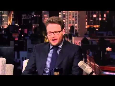 Seth Rogen on David Letterman Full HD Interview